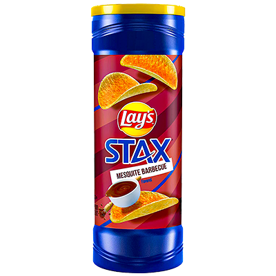Lays stax mesquite barbecue - 163 g