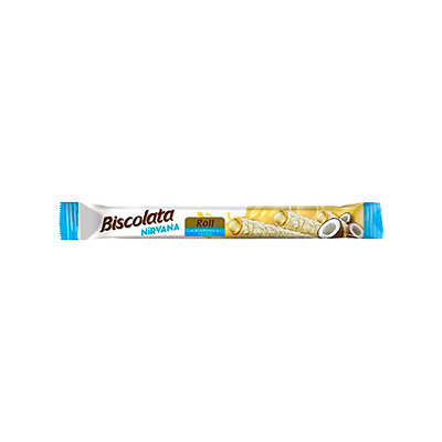 Biscolata Nirvana Roll Hindistan Cevizli 26 g